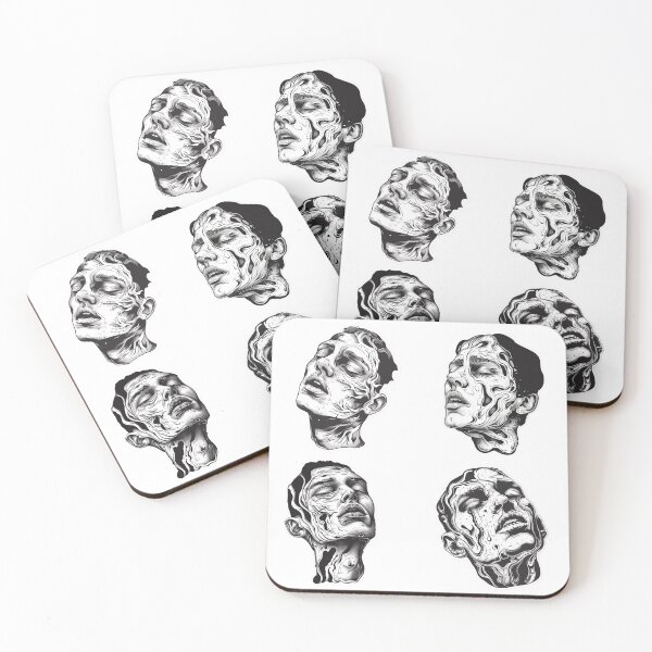 Item preview, Melting Faces: Surreal Abstract Art Collection designed and sold by nshaltiel.