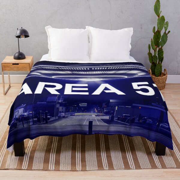 Item preview, UFO Flying Over Area 51 designed and sold by TheArtOfPat.