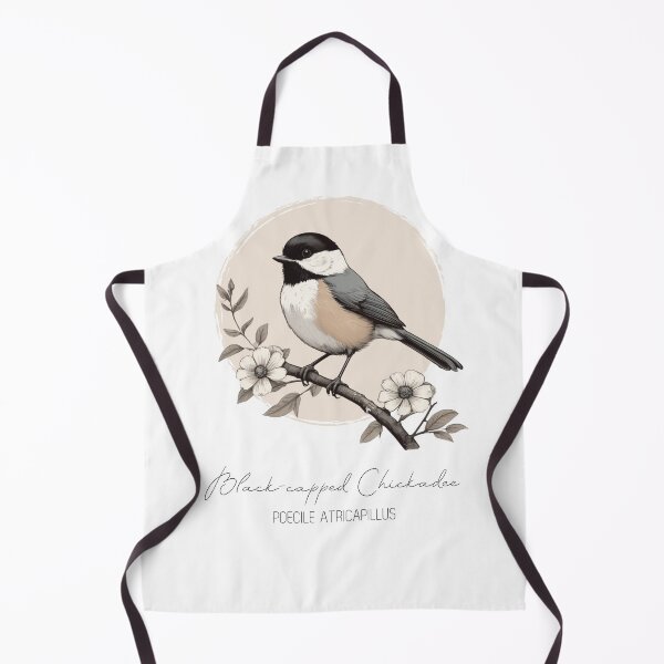 Item preview, Chickadee, bird, black capped chickadee, Poecile atricapillus, cute bird, Massachusetts Chickadee designed and sold by lagunaklein.