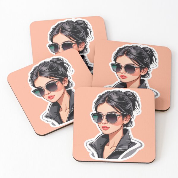 Item preview, Casual Lady With Black Hair and Outfit designed and sold by MadnessEnvelope.