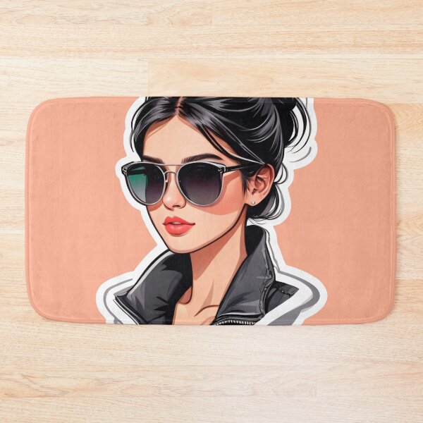Item preview, Casual Lady With Black Hair and Outfit designed and sold by MadnessEnvelope.