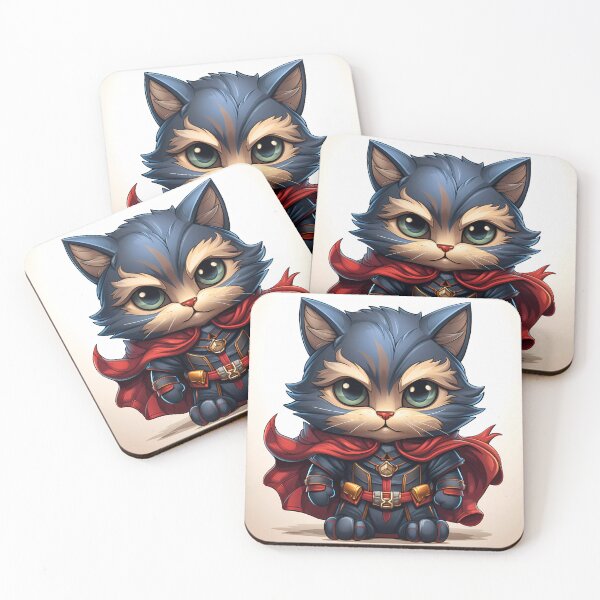 Item preview, Hero Cat Halloween designed and sold by LarkspurAndTea.