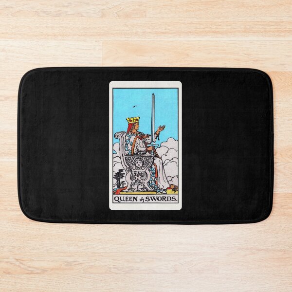 Item preview, Card #62 - Queen Of Swords - Rider Waite Smith Tarot designed and sold by ABSTRACT-IVISM.