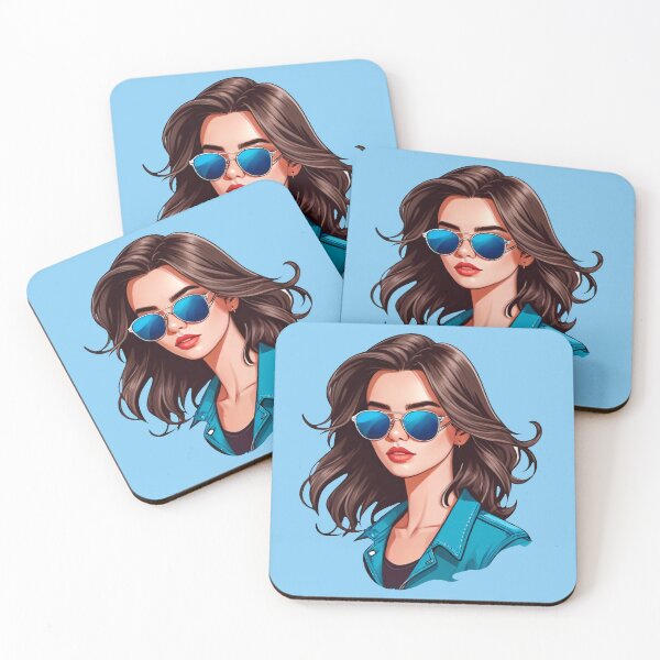 Item preview, Casual Lady in Blue designed and sold by MadnessEnvelope.