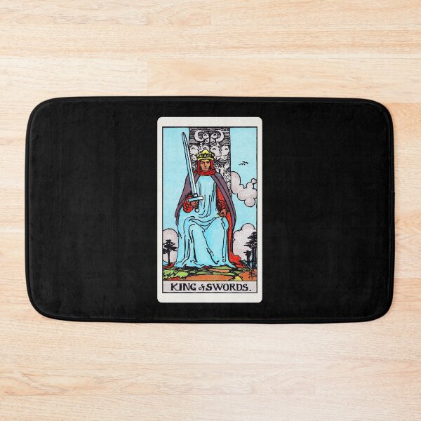 Item preview, Card #63 - King Of Swords - Rider Waite Smith Tarot designed and sold by ABSTRACT-IVISM.