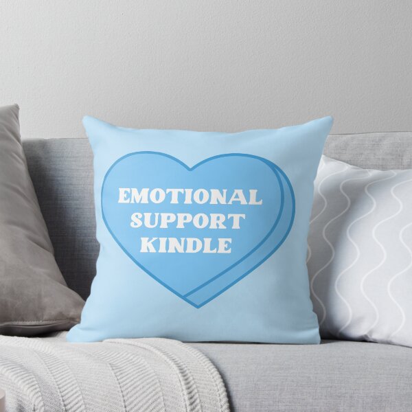 Item preview, Emotional support kindle. Blue heart. designed and sold by CoCoArt-Ua.