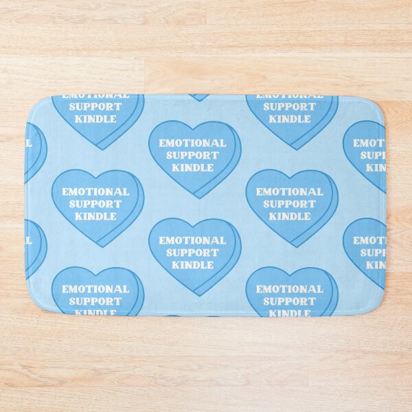 Item preview, Emotional support kindle. Blue heart. designed and sold by CoCoArt-Ua.