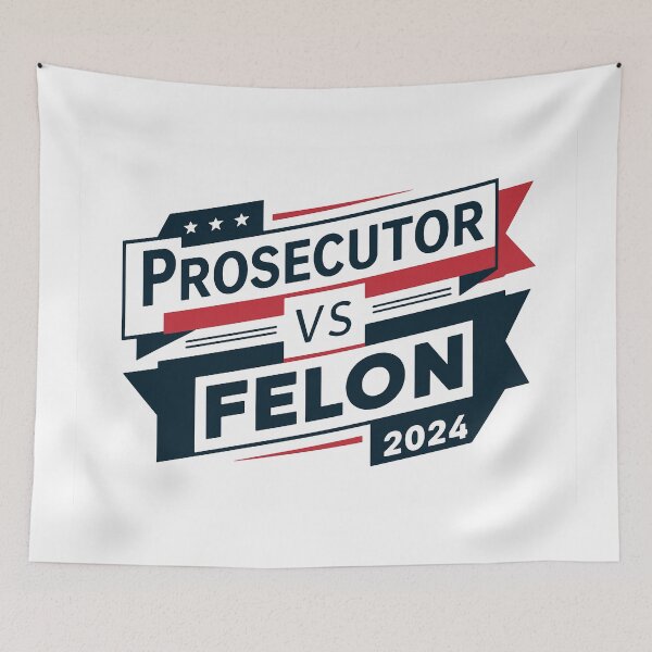 Item preview, Prosecutor vs Felon vote 2024 | Childless Cat Lady | Kamala Harris designed and sold by RedCircleArt.