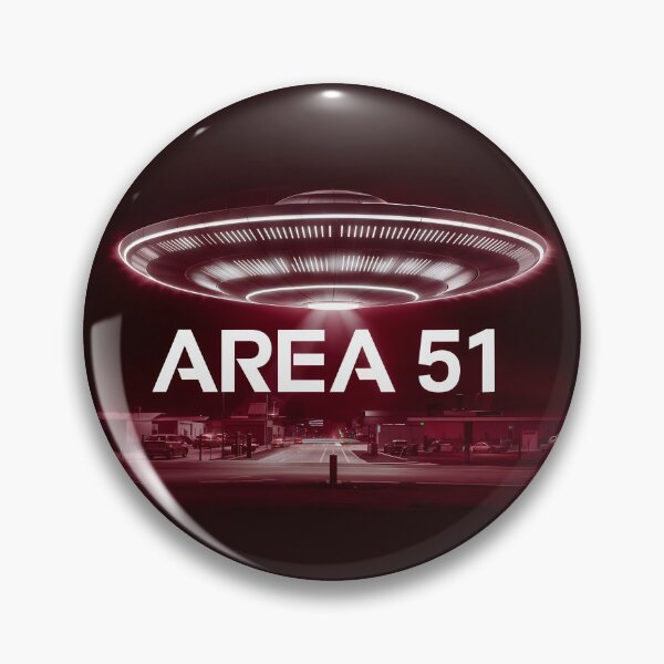Item preview, UFO Flying Over Area 51 designed and sold by TheArtOfPat.