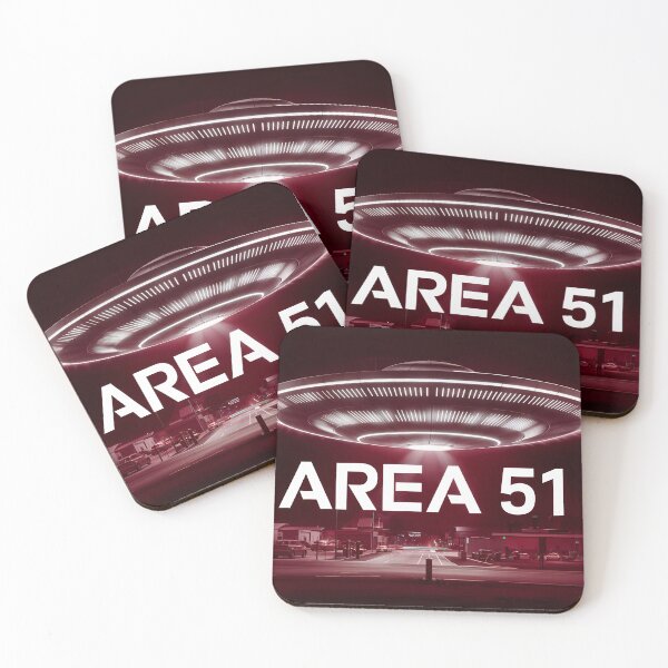 Item preview, UFO Flying Over Area 51 designed and sold by TheArtOfPat.