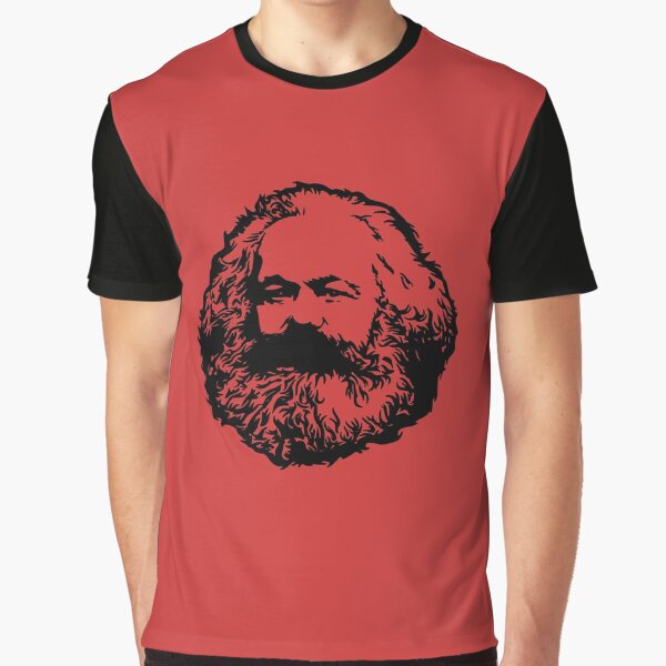 Vista previa del artículo con la obra «Karl Marx», diseñado y vendido por Benjamin Atmore.