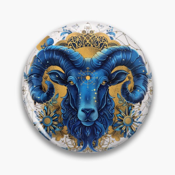 Item preview,  Celestial Aries Ram – Vibrant Astrological Art T-Shirt designed and sold by Mrrjgraphic.
