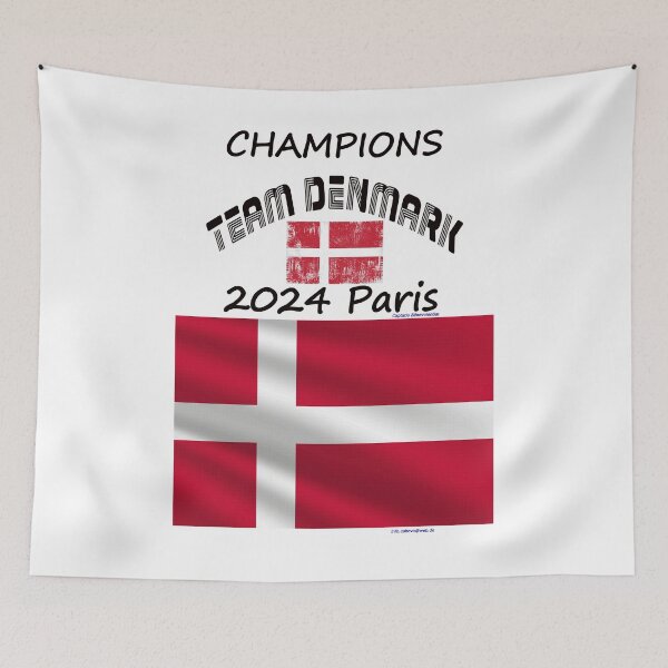 Aperçu de l'œuvre Champions sportifs du Danemark à Paris créée et vendue par cabevo.