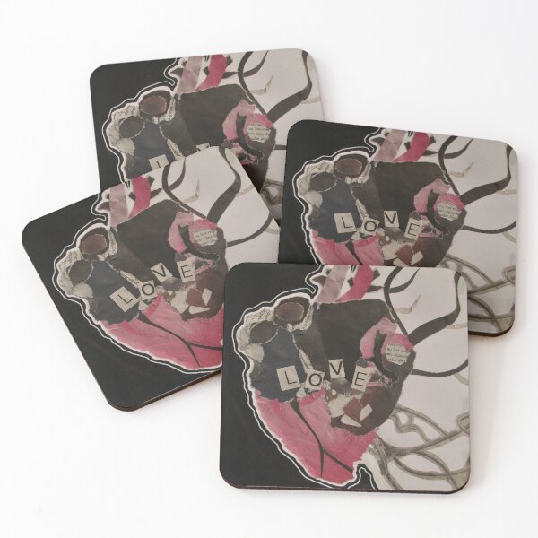 Item preview, Heart Love Collage designed and sold by Amana Yamisha.