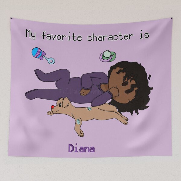 Item preview, My favorite character is Diana designed and sold by Fallen-101.