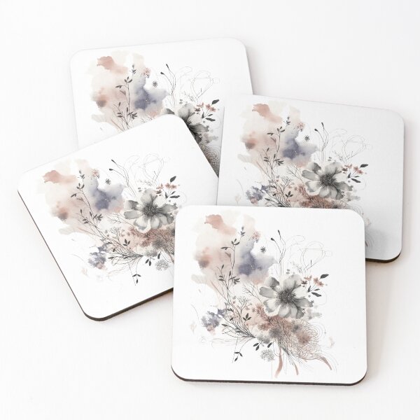 Item preview, Flowers in watercolor designed and sold by FusiTink.