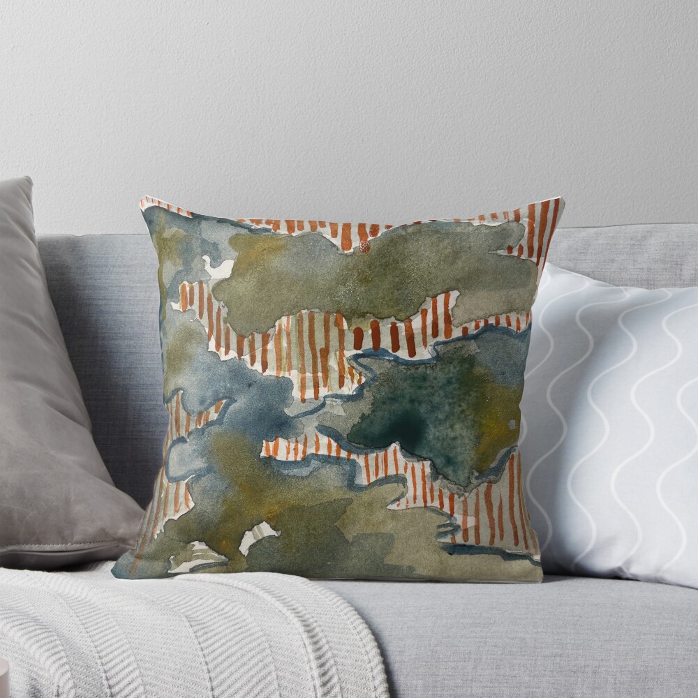 Item preview, Throw Pillow designed and sold by Jinylx.
