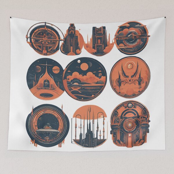 Item preview, Sci Fi art designed and sold by Flakes14.