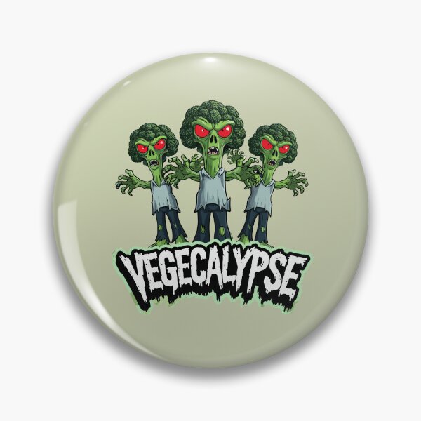Item preview, Zombie Broccoli - Vegecalypse designed and sold by MaateoDesign.