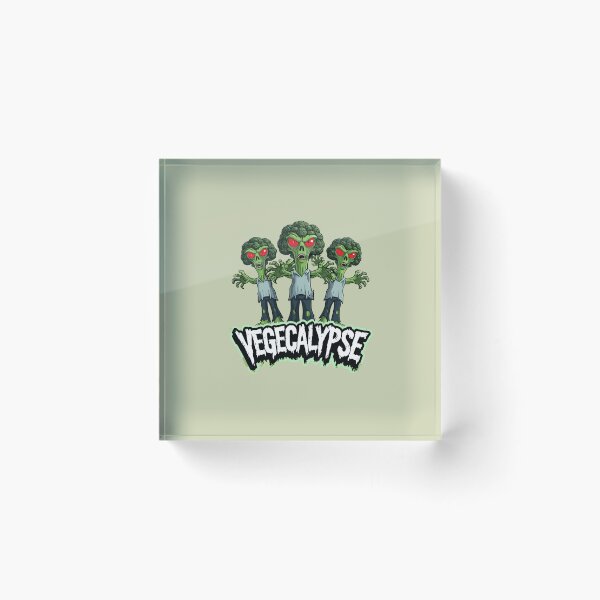 Item preview, Zombie Broccoli - Vegecalypse designed and sold by MaateoDesign.