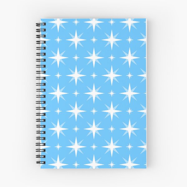 Item preview, Winter Frosty White Stars Pattern designed and sold by SJ-Merch.