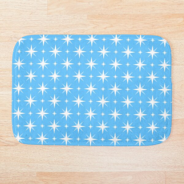 Item preview, Winter Frosty White Stars Pattern designed and sold by SJ-Merch.
