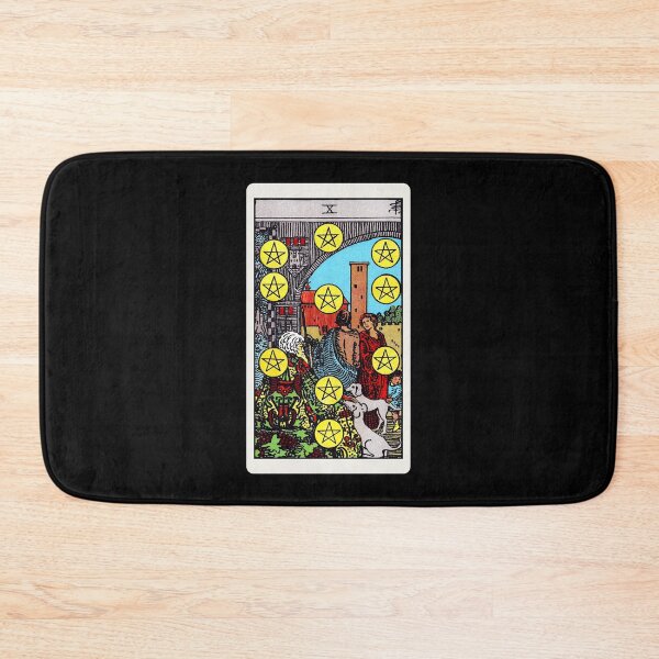 Item preview, Card #73 - Ten Of Pentacles - Rider Waite Smith Tarot designed and sold by ABSTRACT-IVISM.