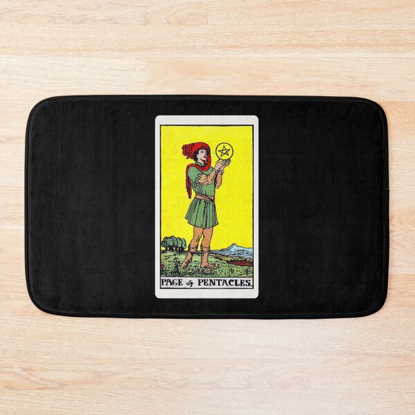 Item preview, Card #74 - Page Of Pentacles - Rider Waite Smith Tarot designed and sold by ABSTRACT-IVISM.