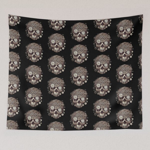 Item preview, Steampunk Skull 8 designed and sold by LaNadaYFundante.