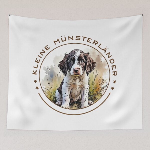 Item preview, kleine munsterlander puppy  designed and sold by designkb.