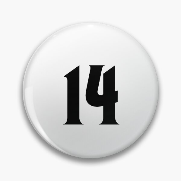 Item preview, 14, fourteen, black, corleone designed and sold by Numbers-Art.