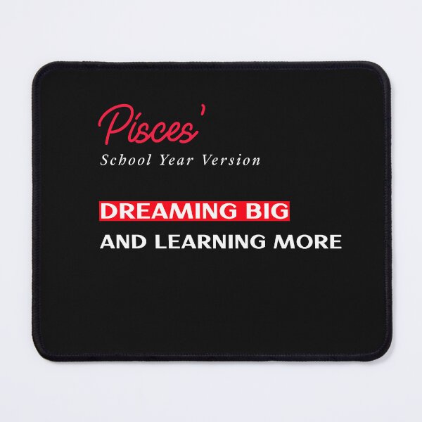 Item preview, Pisces' School Year Version- Dreaming Big and Learning More designed and sold by AKreation.