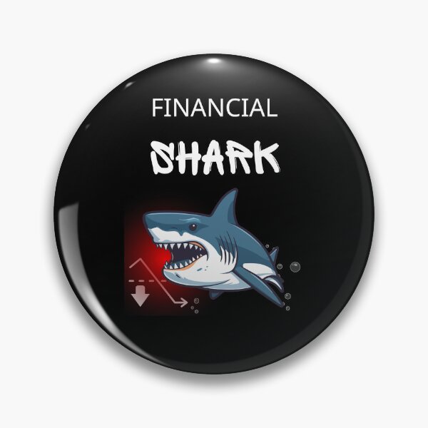 Item preview, Financial Shark T-Shirt designed and sold by ManuelMuse.