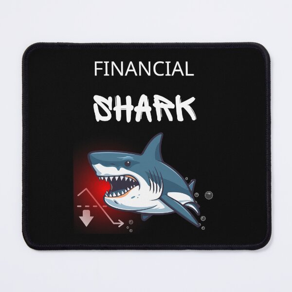 Item preview, Financial Shark T-Shirt designed and sold by ManuelMuse.