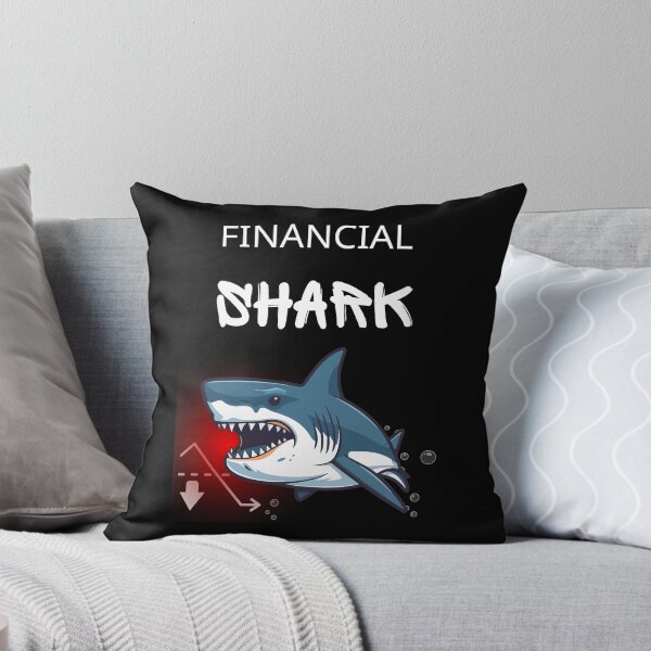 Item preview, Financial Shark T-Shirt designed and sold by ManuelMuse.