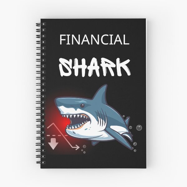 Item preview, Financial Shark T-Shirt designed and sold by ManuelMuse.