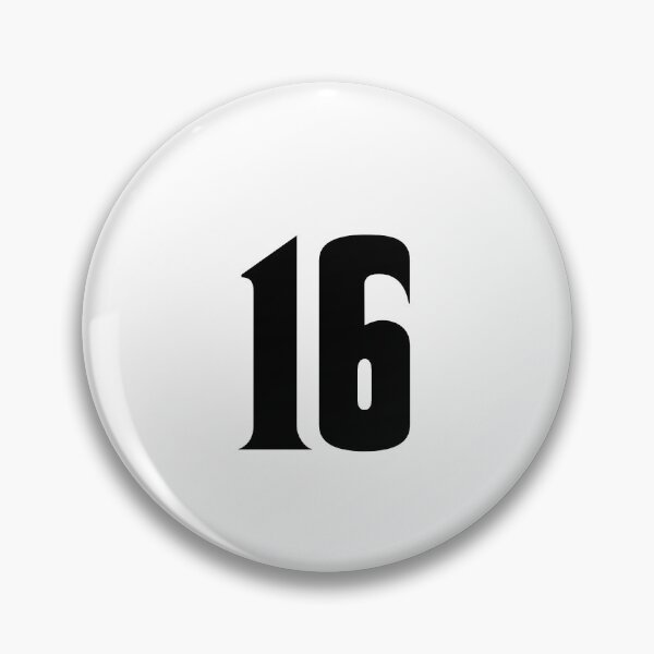 Item preview, 16, sixteen, black, corleone designed and sold by Numbers-Art.