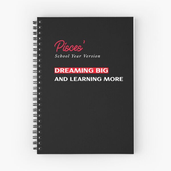 Item preview, Pisces' School Year Version- Dreaming Big and Learning More designed and sold by AKreation.