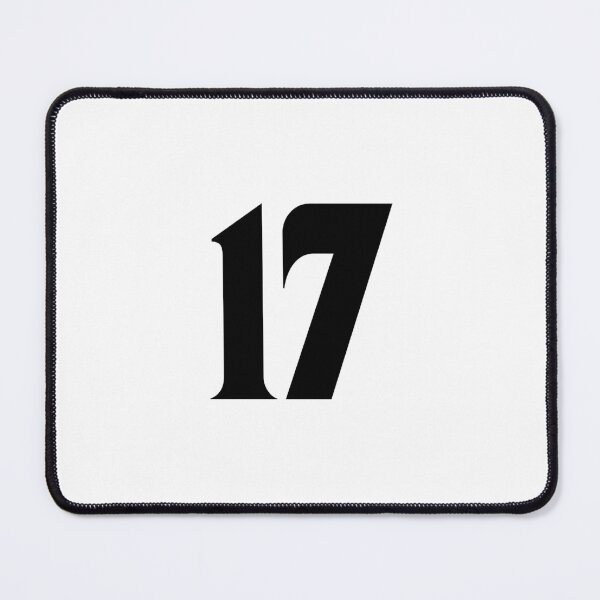 Item preview, 17, seventeen, black, corleone designed and sold by Numbers-Art.