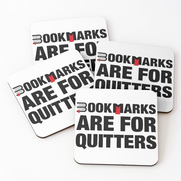 Item preview, Bookmarks Are For Quitters designed and sold by LounisArt.