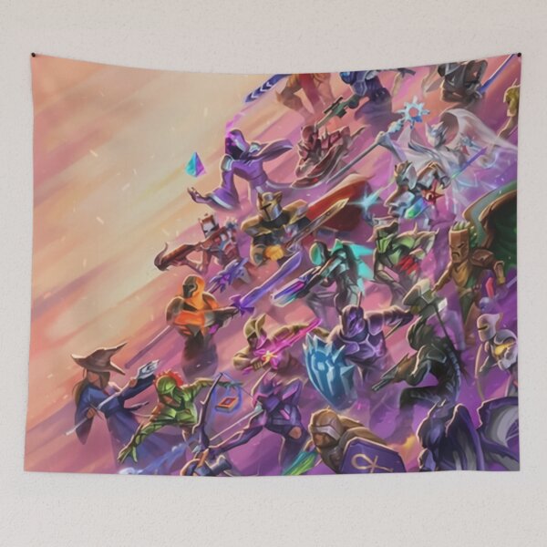Item preview, Terraria Game - Big Battle Poster  designed and sold by andomwedos.