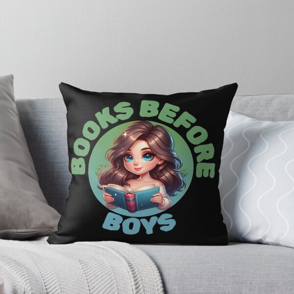 Item preview, Books Before Boys designed and sold by Ashley Krautter.