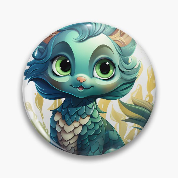 Item preview, Mermaid Cat Halloween designed and sold by LarkspurAndTea.