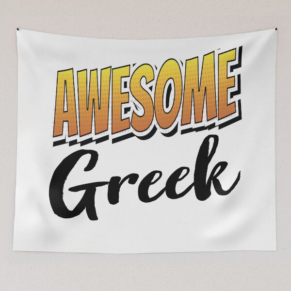 Item preview, Awesome Greek Growing Up Greek Greece designed and sold by ProjectX23.