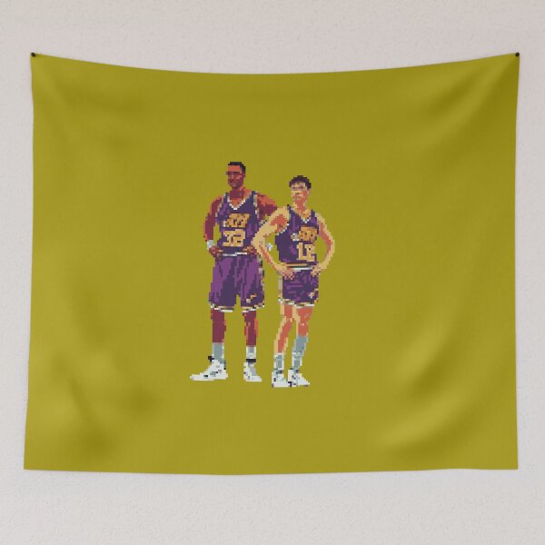 Item preview, John Stockton and Karl Malone designed and sold by pixelsports2.
