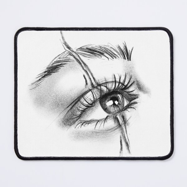 Item preview, Crying eye, Eye with scar designed and sold by MerchMagia.