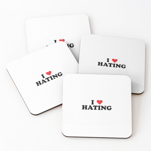 Item preview, I love hating designed and sold by NeuwtStudio.