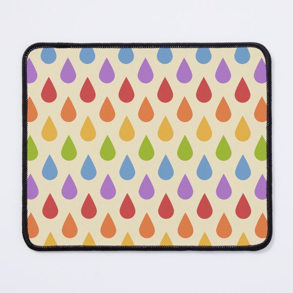 Item preview, Rainbow Drops Pattern designed and sold by SJ-Merch.