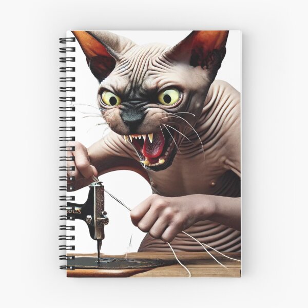 Item preview, The cat threading the needle designed and sold by Catsmoment.