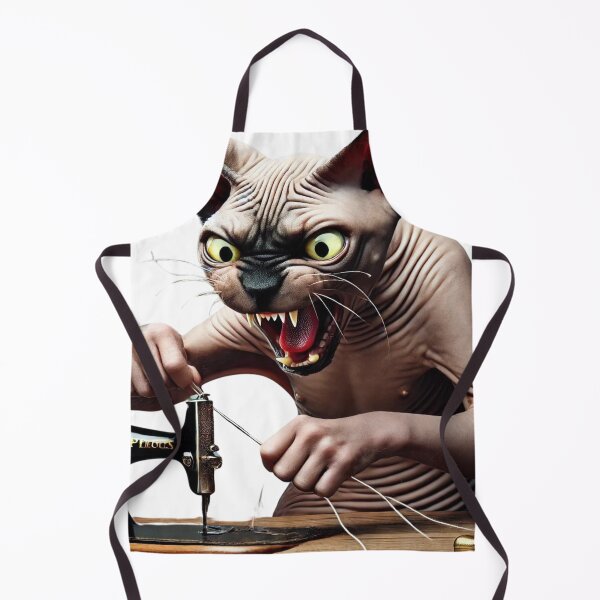 Item preview, The cat threading the needle designed and sold by Catsmoment.